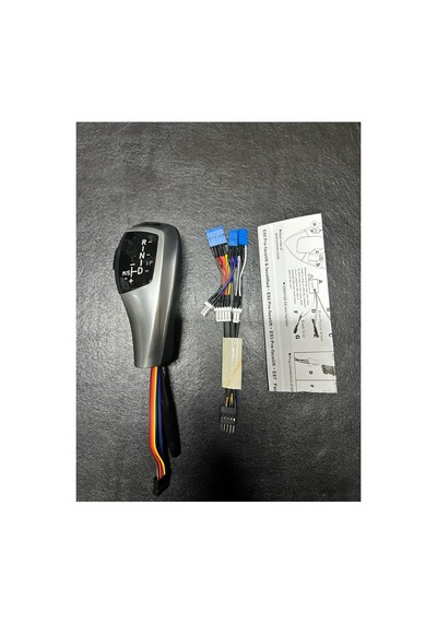 Bmw 3 Serisi E46 E60 E61 Joystick Tip Vites Topuzu Işıklı Sıyah