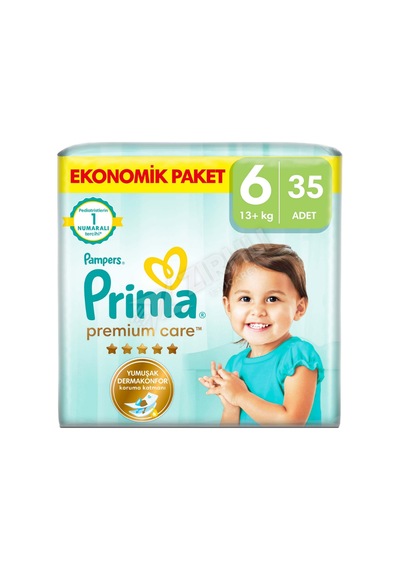 2 Adet Prima Premium Care Eko Paket No:6 35'li