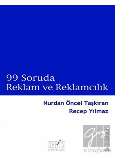 99 Soruda Reklam ve Reklamcılık