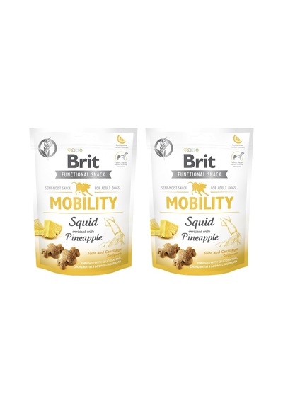 Brit Functional Snack Mobility Ananas ve Kalamarlı Köpek Ödül Maması 2 x 150 G