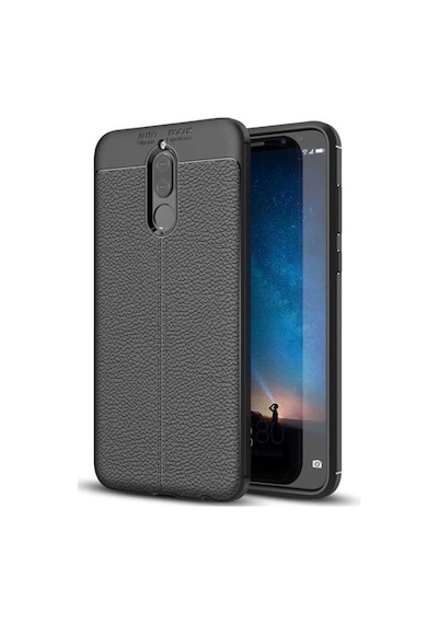 Huawei Mate 10 Lite Deri Görünümlü Lux Niss Silikon Kilif 457122324
