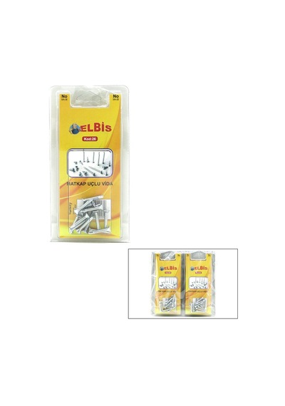 Elbis-26 Matkap Uçlu Vida Yhb 3,9x22 - 22 Adet- 12'li Paket Diğer