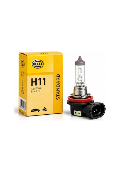 H11 12v 55w Araç Sis Farı Ampulü Ece Onaylı Tek Adet