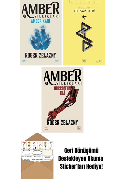 Amber Kanı / Amber Yıllıkları 7 + Yol İşaretleri + Oberon Un Eli Amber Yıllıkları 4