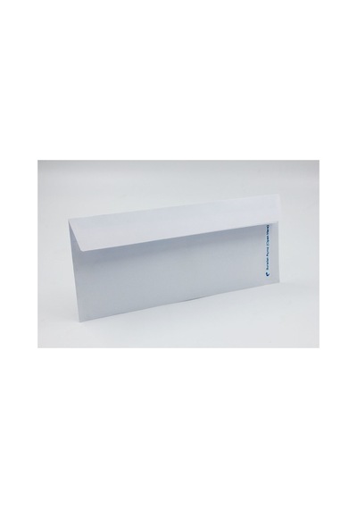 100 Adet Diplomat Zarf Düz 90 Gr 10,5 X 24 Cm