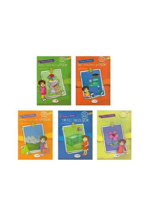 Püskül İle Profesör Hikaye Kitapları İlk Okuma Kitapları 5 Kitap Set