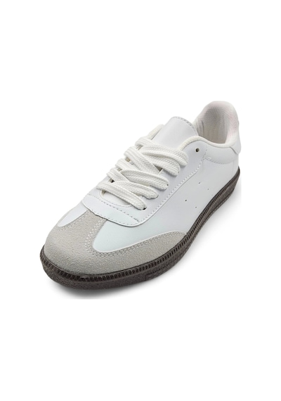 Retrowalk Beyaz Retro Rahat Kadın Sneaker Spor Ayakkabı Beyaz