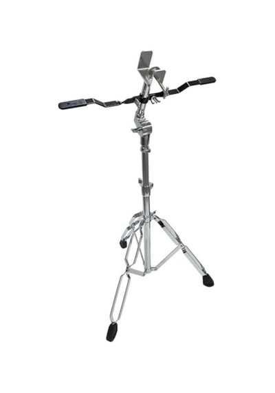 Midex Bs-113 Profesyonel Bongo Standı Paslanmaz Çelik Abanoz - Beyaz