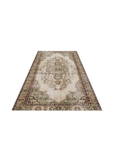 Eşsiz Vintage Eskitme Halı 160 X 261 Cm 9277