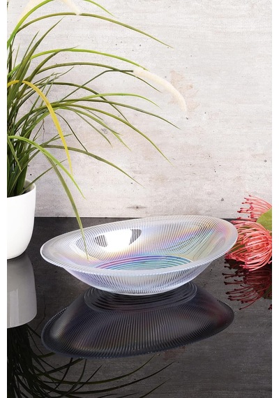 Tr Rays Oval Salata Kasesi-büyük-şeffaf Lüsterli Diğer