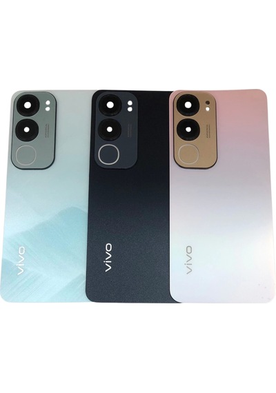 Vivo Y19s Arka Kapak Pil Kapağı Full Mavi