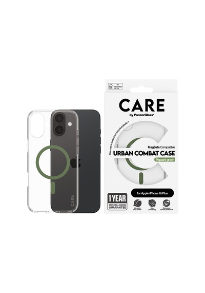 Care Flagship Green W. Magsafe Apple iPhone Uyumlu 16 Plus Yeşil