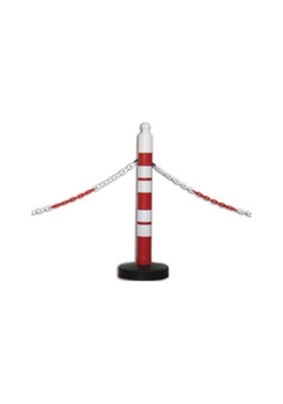 Plastik Zincir - 25 M Kırmızı-beyaz Ergonomik Tasarım