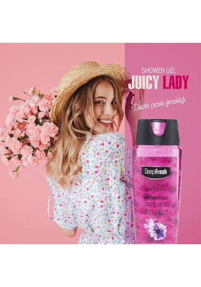 Pratik Kapaklı Duş Jeli Juicy Lady 500 Ml Diğer