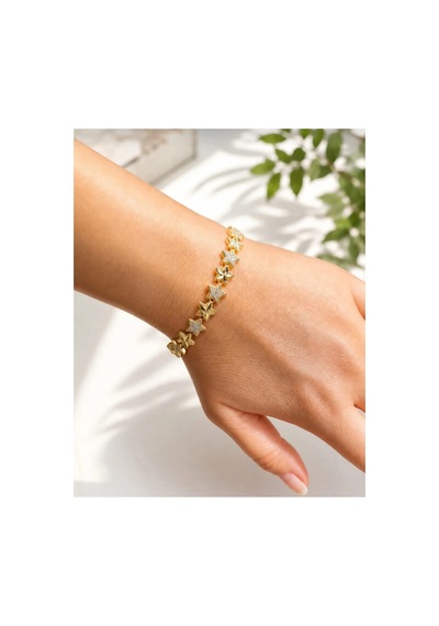 Xuping Jewelry Kadın Zirkon Taşlı Yıldız Su Yolu Bileklik 19.5 Cm Altın - 930000201 Altın - 930000201 Altın Xuping Jewelry Kadın Zirkon Taşlı Yıldız Su Yolu Bileklik 19.5 Cm Altın - 930000201 Altın - 930000201 Altın