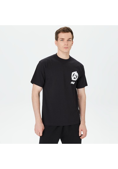 Huf Cosmic Assemblage Erkek Siyah T-shirt