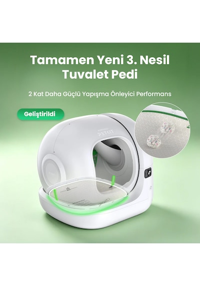 Petkit Pura Max 2 & Purobot Max Pro/pro 2 Yüksek Performanslı Akıllı Kedi Tuvalet Pedi