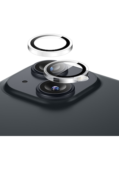 Esr Apple iPhone Uyumlu 15 / 15 Plus Kamera Lens Koruyucu Şeffaf
