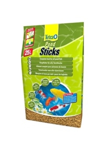 Tetra Pond Sticks Yeşil Balık Yemi 25 Lt