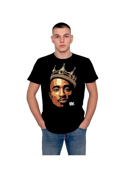 2pac Tupac Rap Rapstar Gangsta Tişört Unisex T-shirt 001