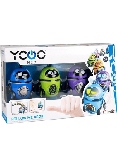 Sıl-88582 Silverlit Follow Me Droid 3lü Set