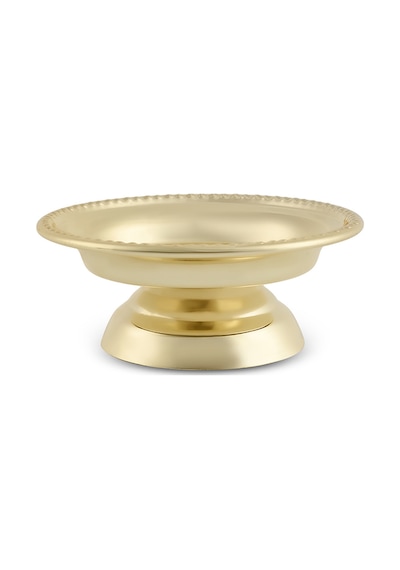 Karaca Fiora Kahve İkram Ve Sunum Tepsisi Gold Gold