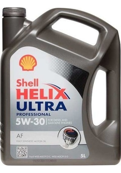 Shell Helix Ultra Pro 5W-30 Af Tam Sentetik Motor Yağı 5 L