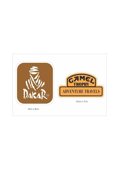 Off Road Temalı Sticker 9 Parça Çıkartma Seti 1