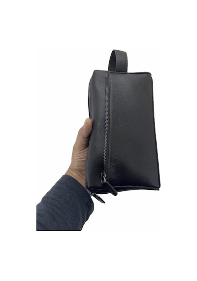 Çanta Yurdu Hakiki Deri Ca252 Dopp Kit El Çantası Kahve Kahverengi