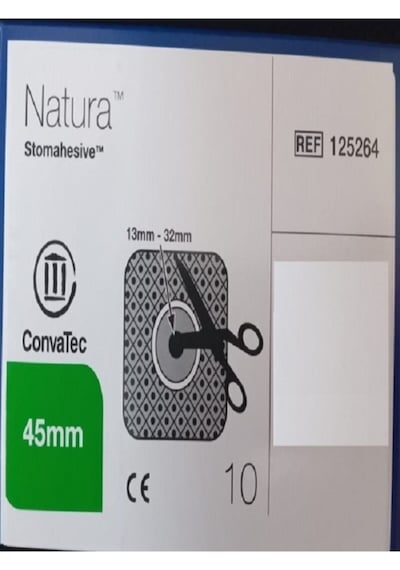 Natura 45mm Kolostomi / Ileostomi / Ürostomi Adaptor 10 Adet Diğer