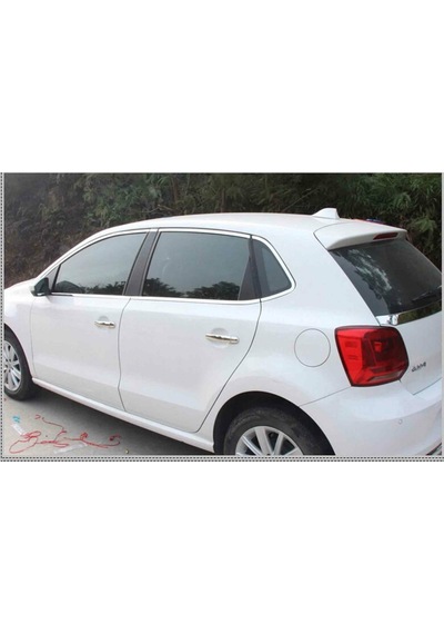 Vw Polo Cam Çerçevesi Çıtası Komple Set Krom 2009-2014 Arası