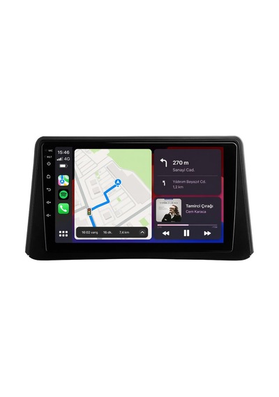 Opel Mokka 2013-2016 Android Multimedya Carplay Android Auto Navigasyon 10gb Ram 256gb Pro 9"