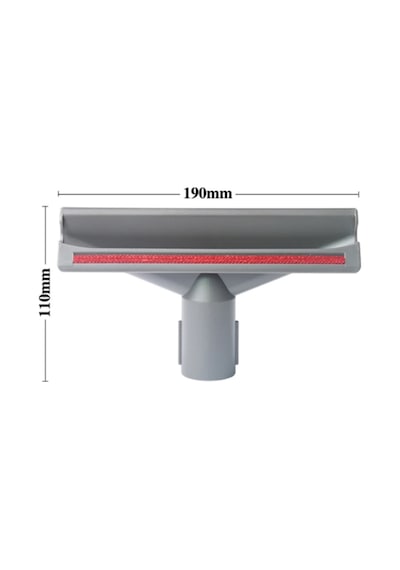 Dyson V7 V8 V10 Uyumlu Için 5 Parça Fırça Aksesuar Seti (124785720) Gri