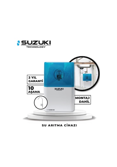Suzukı Technology 10 Aşamalı Su Arıtma Cihazı -  Montaj