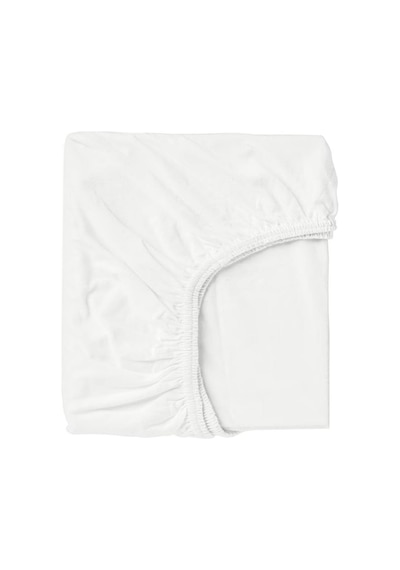 2 Adet 50x90 Cm Anne Yanı Lastikli Penye Kumaş Bebek Çarşafı-beyaz-gri