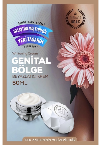 Ecc Health Genital Bölge Beyazlatıcı İntim Krem 50 ML