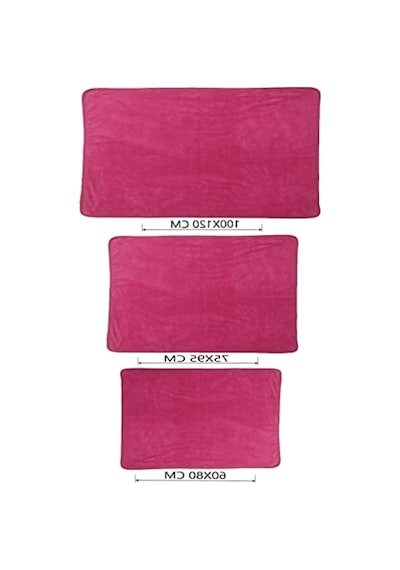 Yıkanabilir Yumuşak Welsoft Peluş Kedi Ve Köpek Battaniyesi, Orta Boy 100x80 Cm Acı Kahve - Pembe