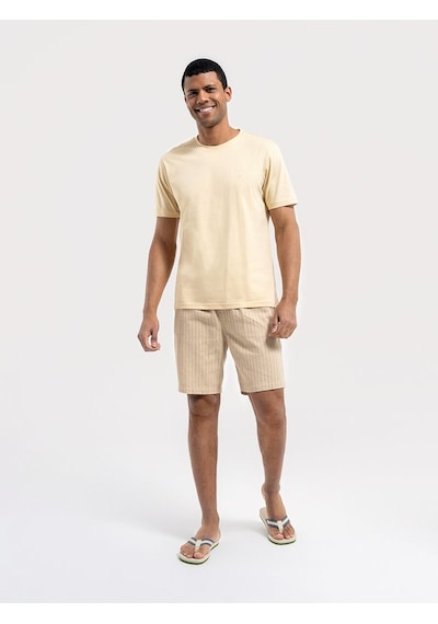LOFT Regular Fit Erkek Tshirt K.kol Lf2034994 Q1.v1 Sarı