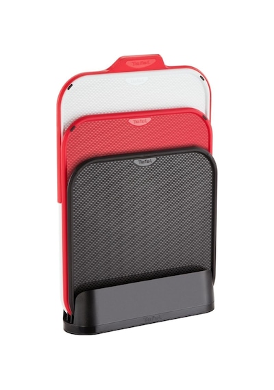Tefal K235s5 Ingenio 4'lü Kesme Tahtası Seti Kırmızı