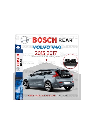Bosch Rear Volvo V40 2013 - 2017 Arka Silecek -  A281H