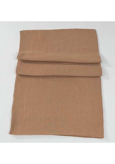 Miray Büyük Boy Pano Pamuk Eşarp - 120 X 120 - 0618 Tarçın