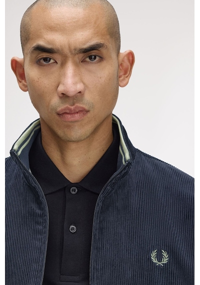 Fred Perry J8546 Cord Brentham Erkek Ceket Lacivert