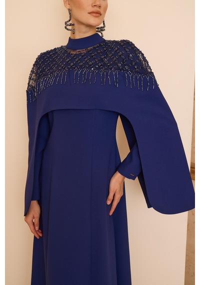 Senna Elına Dress Lacivert Lacivert