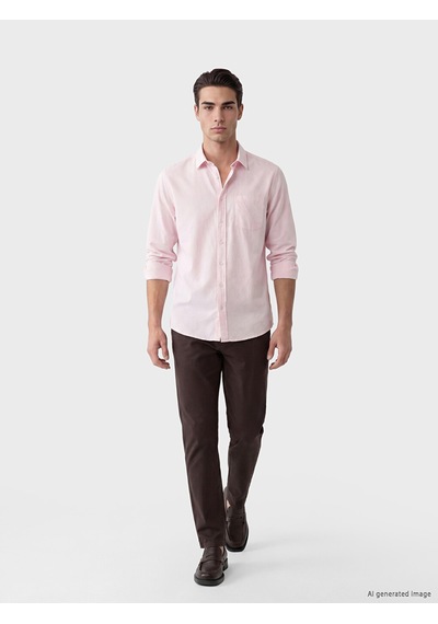 Lcw Busıness Pembe Regular Fit Erkek Gömlek