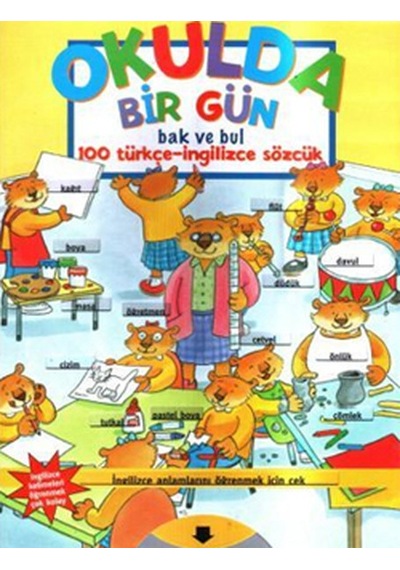 Okulda Bir Gün Bak ve Bul- Abc Yayınevi