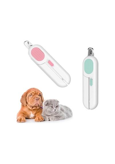 Kedi Köpek Tırnak Makası, Led'li, Koruma Özellikli