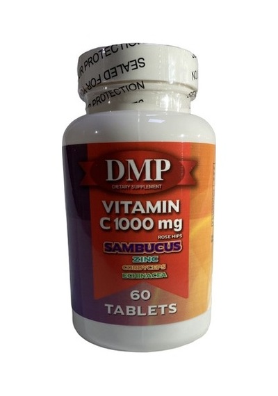 Dmp Vitamin C 1000 Mg Çinko Kara Mürver Cordyceps Ekinezya 60 Tab
