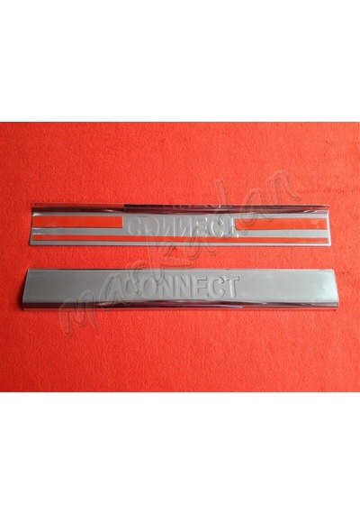Markadan Ford Connect Krom Kapı Eşiği 2002-2014 2 Parça Paslanmaz N11.5203