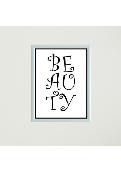 Beauty Çerçeveli Poster Tablo