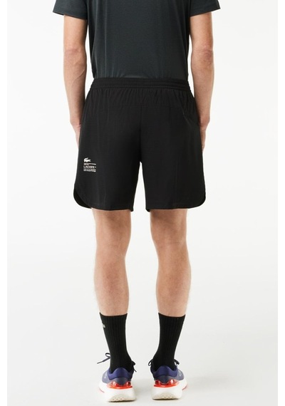 Lacoste Men's Relaxed Fit Shorts Erkek Bol Kesim Pamuk Şort Siyah